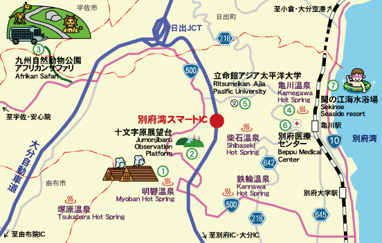 観光マップ図