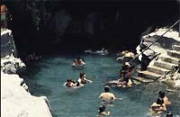 レスバラデロ温泉の露天風呂
