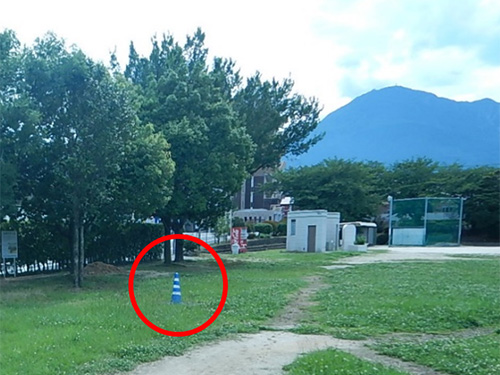 南石垣公園給水口の写真