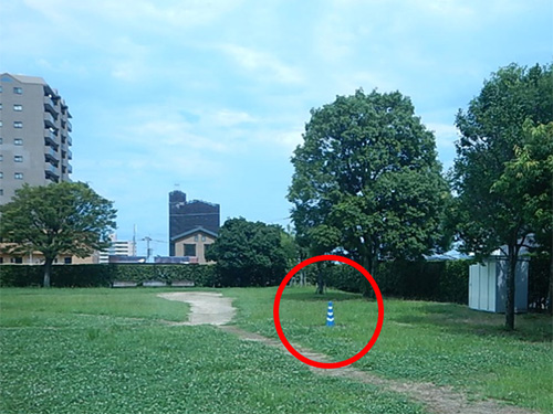 南石垣公園給水口の写真
