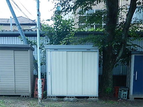 亀川浜田児童公園備品倉庫の写真