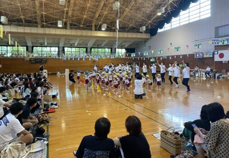 運動会の写真