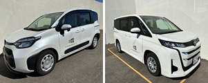 奇跡の道しるべ送迎車購入事業の写真