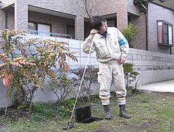 調査風景写真