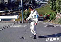 調査風景写真