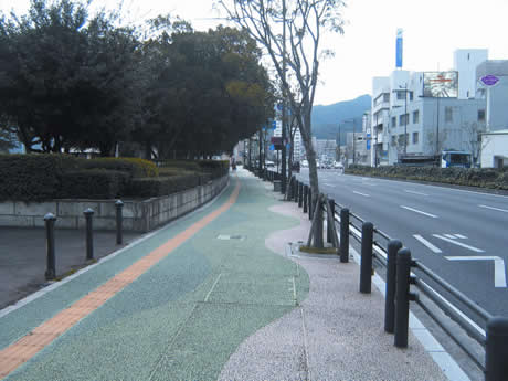 整備済み歩道