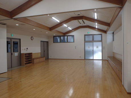 不老泉集会室　東側の写真