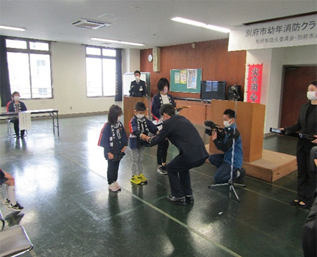 餅ケ浜保育園幼年消防クラブの写真