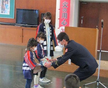 石垣保育園幼年消防クラブの写真