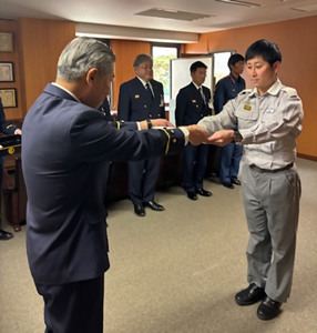 指導救命士認定、救急救命士処置拡大認定の写真