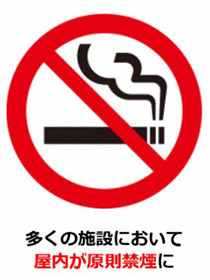 受動喫煙防止対策ルールの画像