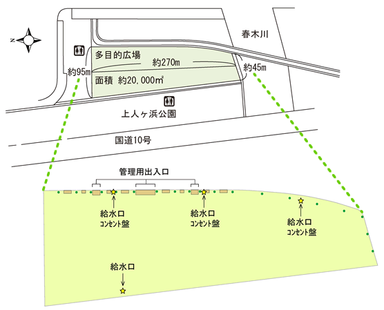 広場の概要の図