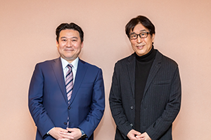 松任谷正隆さんと長野市長の写真