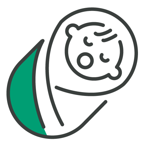 あかちゃんとおうちのかた