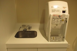 授乳室内調乳用浄水給湯器